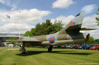 Hunter F.6A XG225 at RAF Cosford, 8th May 2003; Damien Burke