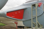 Starboard engine intake - FAW.2 XN685. The intake cover is standard and the other side would be a mirror image.