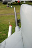Port wing - FAW.2 XN685. Closeup of flight refuelling probe and boom area.
