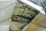 Starboard wing - FAW.2 XJ565. Outer flap bay. Interior is white (honest guv!).