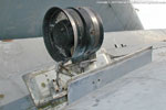 Ram Air Turbine in deployed position - FAW.2 XN691. Interior of bay and doors is white.