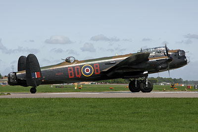 Lancaster taxiing