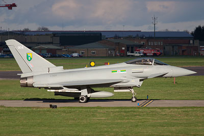 Typhoon taxiing