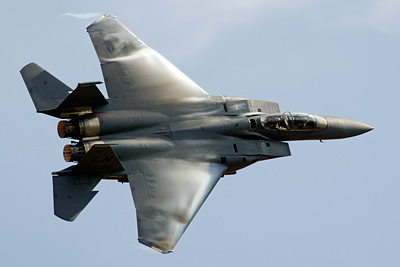 F-15E displaying