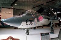 Buccaneer S.1 XN957 at Fleet Air Arm Museum, 23rd April 1976; Chris England