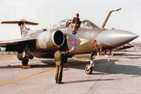 Buccaneer S.2B XV333 at RAF Upper Heyford, 8th September 1991; Damien Burke