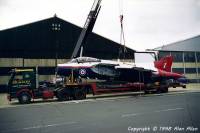Buccaneer S.2C XV344 at Farnborough, January 1998; Alan Allen