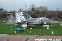 Buccaneer S.2B XV350 at East Midlands, 11th January 2007; Francis Wallace