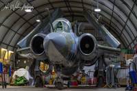 Buccaneer S.2B XV350 at East Midlands Aeropark, 21st September 2023; Jake Wallace