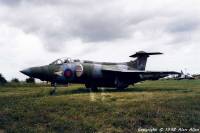 Buccaneer S.2B XV864 at Manston Fire Training School, July 1998; Alan Allen