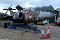 Buccaneer S.2B XV864 at RAF Manston History Museum, 21st November 2021; Ian Tong
