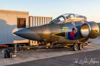 Buccaneer S.2B XW550 at Cotswold Airport, 12th November 2022; Jake Wallace