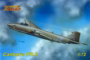 Xtrakit 1/72 Canberra PR.9 box