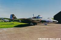 Canberra PR.7 WH791 at Newark Air Museum, 1999; Francis Wallace