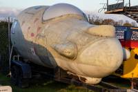 Canberra T.17 WJ633 at City of Norwich Aviation Museum, 3rd December 2022; Jake Wallace