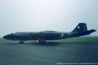 Canberra T.4 VN799 at RAF Waddington, 30th April 1988; Damien Burke