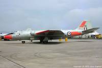 Canberra T.4 WJ880 at Dumfries and Galloway Aviation Museum, 7th August 1974; Chris England