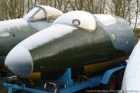 Canberra TT.18 WK122 at Bruntingthorpe, 4th January 2003; Damien Burke