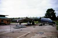 Canberra PR.7 WT536 at RAF Cosford , August 1991; Alan Allen