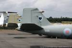 PR.9 XH131, Kemble, 2006. Note that the PR.9 has vortex generators on both sides of the fin but the PFCU fairing is only present on the port side of the rudder.