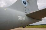 PR.9 XH131, Marham, 2006. Rear fuselage, port side.