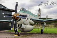 Gannet AEW.3 XP226 at Newark Air Museum, 29th December 2018; Jake Wallace