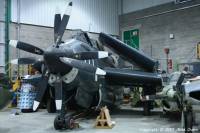Gannet COD.4 XA466 at Yeovilton, 27th October 2011; Mike Overs