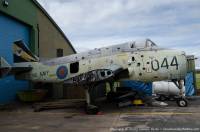 Gannet AEW.3 XL472 at St. Athan, 12th August 2014; Damien Burke
