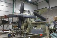 Gannet AEW.3 XL503 at Fleet Air Arm Museum, 18th November 2015; Chris England