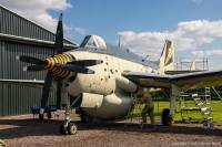 Gannet AEW.3 XP226 at Newark Air Museum, 25th April 2023; Damien Burke