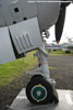 Nose gear - T.2 XA508. Green wheel hub on starboard side - red on the other.