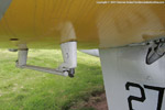 Rocket rail under starboard wing - T.2 XA508 (looking aft).