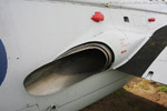 Starboard exhaust - T.2 XA508