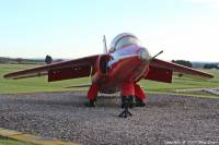 Gnat T.1 XP502 at Cotswold Airport, November 2017; Mike Overs