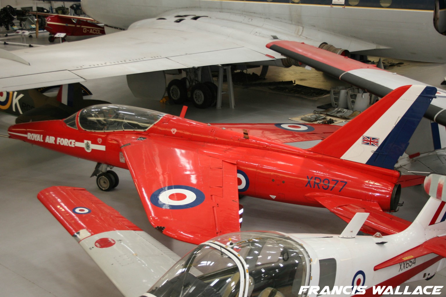 Aviation72 1 72 Folland Gnat T1 RAF Display Team  Red Arrows  XR977 Preserved Cosford Museum