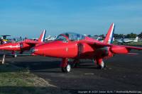 Gnat T.1 XS104 at North Weald, 29th September 2018; Damien Burke