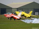 XR538 and XR991 taking off at Kemble, 15th June 2003.