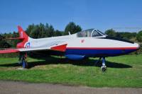 Hunter F.6 XG210 at Beck Row - Looking rather loved after a repaint, 31st August 2010; Richard E Flagg