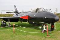 Hunter F.6A XG160 at Bournemouth Aviation Museum, 27th September 2013; Richard E Flagg