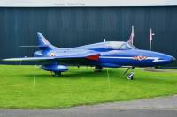 Hunter T.7 XL571 at Yorkshire Air Museum, 29th August 2017; Richard E Flagg