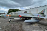 Hunter F.51 WV314 at South Yorkshire Air Museum, 11th June 2022; Richard E Flagg