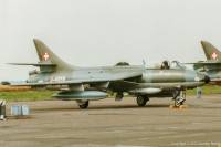 Hunter F.58 ZZ191 at Cranfield, 16th August 1998; Damien Burke
