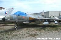 Hunter F.58 J-4063 at Musee Aeronautique d'Orange, 6th June 2012; Francis Wallace