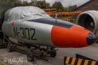 Hunter T.7 N-302 at South Yorkshire Aircraft Museum, 22nd September 2023; Jake Wallace