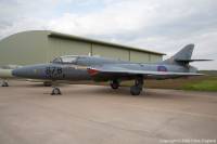 Hunter T.8C WT722 at Cotswold Airport, 10th May 2009; Chris England