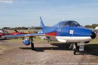 Hunter T.8C WV322 at North Weald, 29th September 2018; Damien Burke