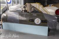 Hunter F.4 XE664 at Jet Age Museum, 15th August 2021; Jake Wallace