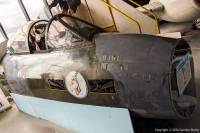 Hunter F.4 XE664 at Jet Age Museum, 30th June 2024; Damien Burke