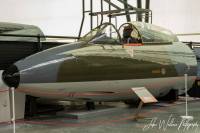 Hunter F.4 XE670 at Cosford, 21st April 2022; Jake Wallace