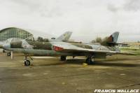 Hunter F.6 XF375 at Imperial War Museum, 2000; Francis Wallace